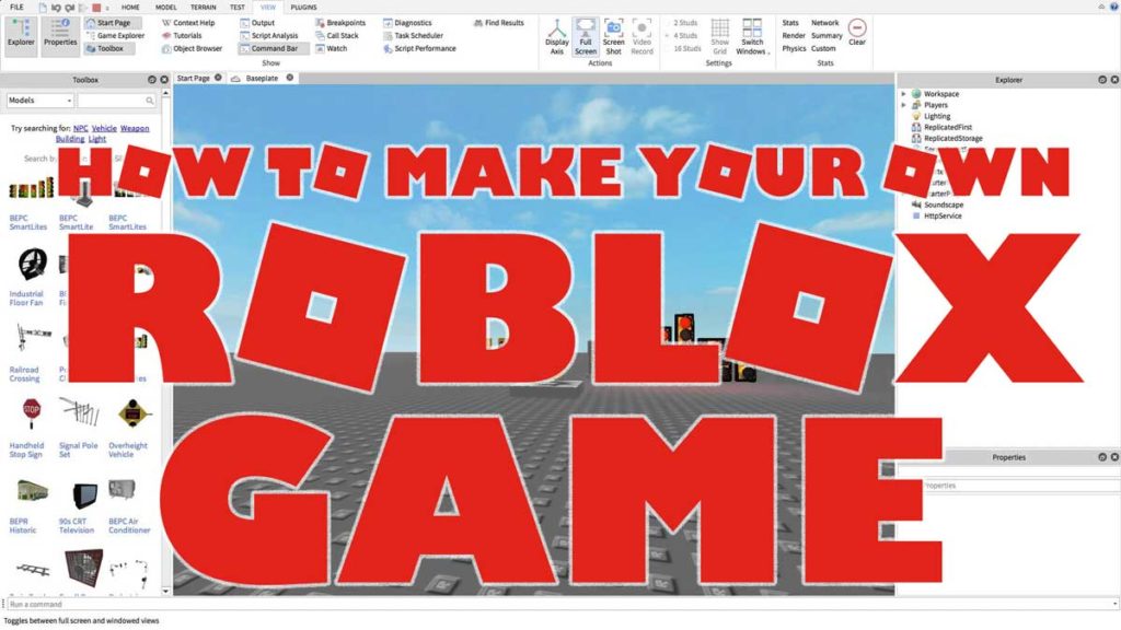 How Do You Create Your Own Game On Roblox | Gameswalls.org